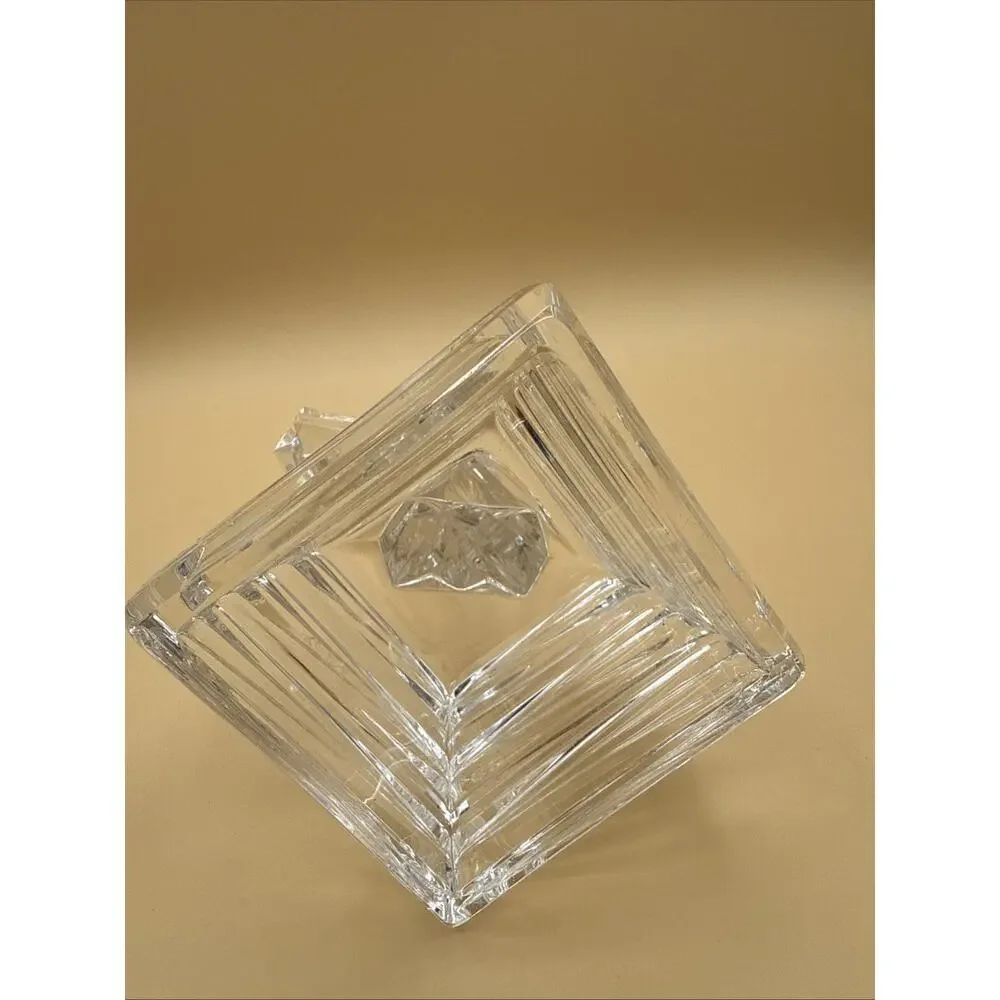 Lenox Jeweled Crystal Cross Figurine Red Stone Inspirational Collection Decor